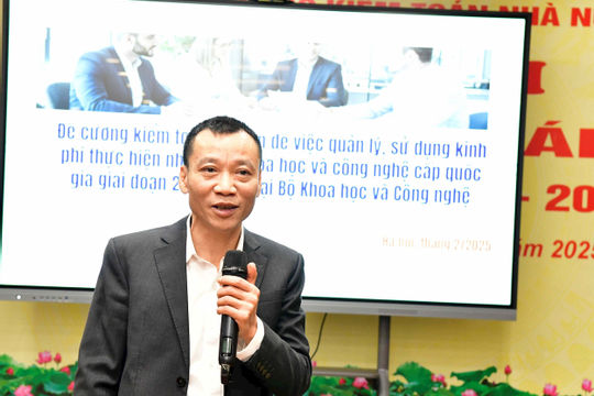 Đánh giá hiệu quả quản lý và sử dụng kinh phí cho khoa học và công nghệ cấp quốc gia 