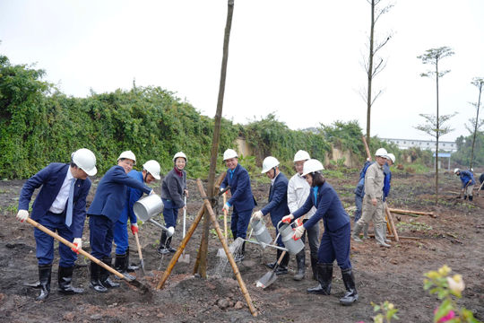 Công ty TNHH MTV Đạm Ninh Bình phát động trồng mới hơn 1.500 cây xanh dịp Xuân Ất Tỵ