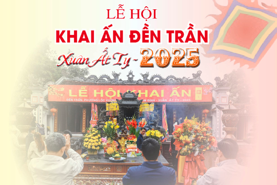 Lan tỏa giá trị văn hoá Lễ hội Khai ấn Đền Trần Xuân Ất Tỵ năm 2025 Lan tỏa giá trị văn hoá Lễ hội Khai ấn Đền Trần Xuân Ất Tỵ năm 2025