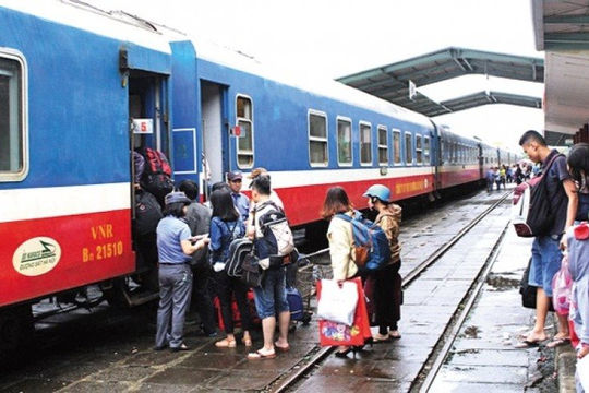 Từ 17/02, giảm đến 15% giá vé tàu Bắc - Nam
