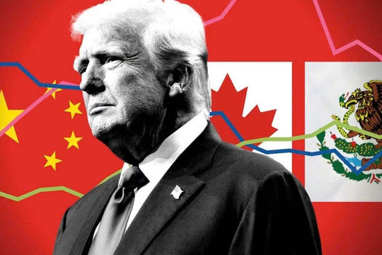 Nền kinh tế thế giới "nổi sóng" trước ván cược thuế quan