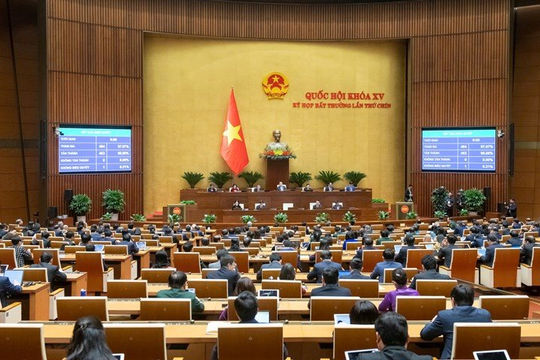 Quốc hội “chốt” mục tiêu tăng trưởng đạt 8% trở lên Quốc hội “chốt” mục tiêu tăng trưởng đạt 8% trở lên