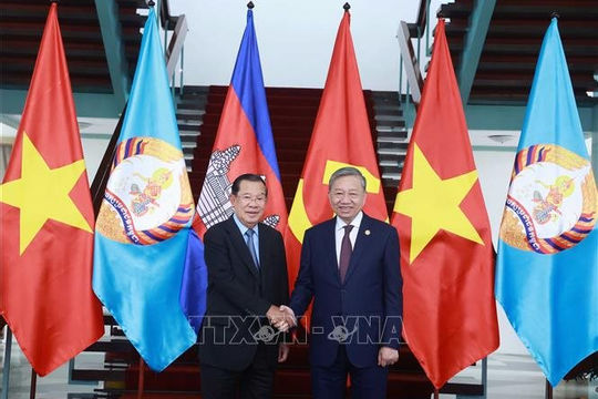 Tiếp tục gìn giữ, vun đắp mối quan hệ Việt Nam – Campuchia ngày càng phát triển bền chặt Tiếp tục gìn giữ, vun đắp mối quan hệ Việt Nam – Campuchia ngày càng phát triển bền chặt