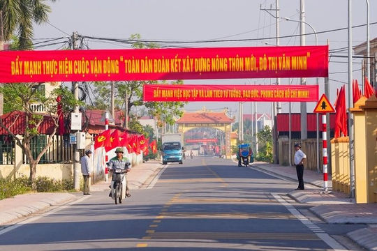 Hải Phòng phấn đấu hoàn thành nông thôn mới trong năm 2025 Hải Phòng phấn đấu hoàn thành nông thôn mới trong năm 2025