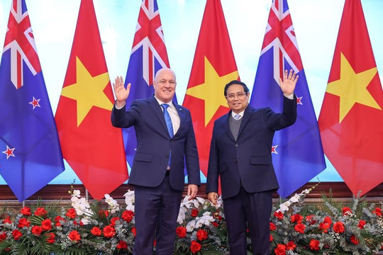 Nâng cấp quan hệ Việt Nam - New Zealand lên Đối tác Chiến lược Toàn diện Nâng cấp quan hệ Việt Nam - New Zealand lên Đối tác Chiến lược Toàn diện