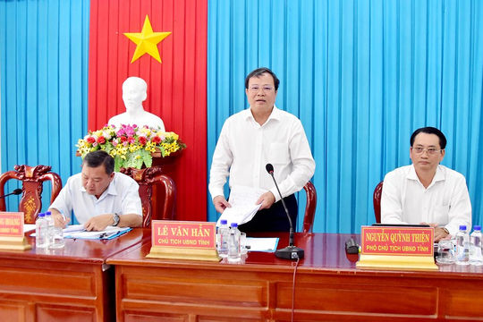 Đẩy nhanh tiến độ thực hiện giải ngân vốn đầu tư công