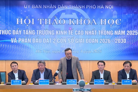 Tăng trưởng 8% - bài toán lớn đặt ra cho Hà Nội