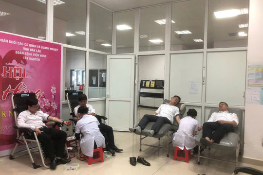 Kiểm toán nhà nước khu vực XII: Hiến máu vì sức khỏe cộng đồng