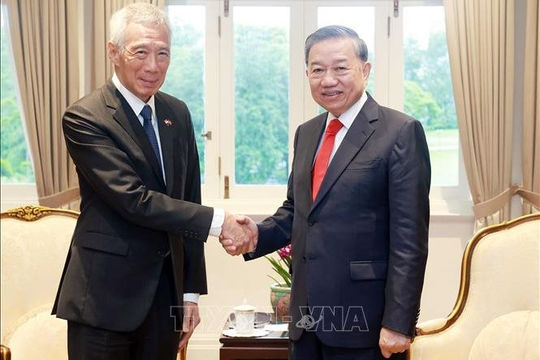 Xung lực mới thúc đẩy mạnh mẽ quan hệ hợp tác Việt Nam - Singapore