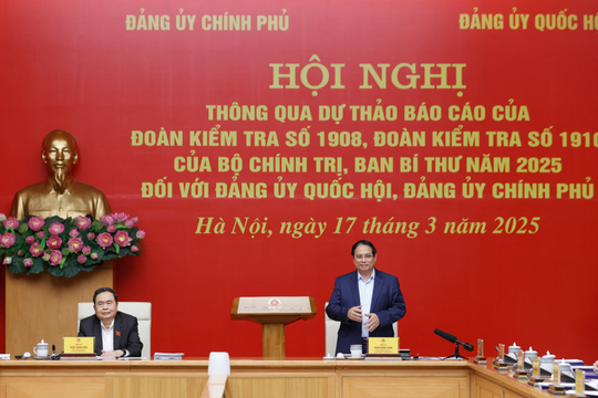 Quyết tâm thể chế hóa các chủ trương lớn của Đảng, khắc phục những điểm nghẽn về thể chế