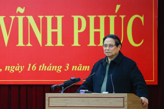 Vĩnh Phúc phải tiên phong hơn nữa để phát triển nhanh, bền vững Vĩnh Phúc phải tiên phong hơn nữa để phát triển nhanh, bền vững
