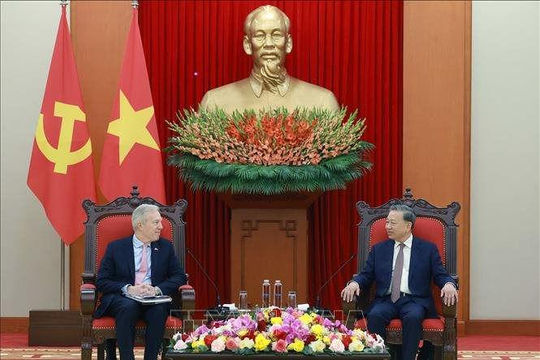 Tổng Bí thư Tô Lâm đề nghị doanh nghiệp Hoa Kỳ tiếp tục mở rộng đầu tư tại Việt Nam