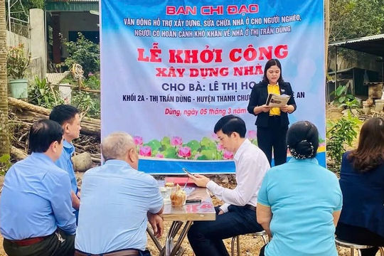 Nghệ An: “Điểm sáng” trong xóa nhà tạm, nhà dột nát