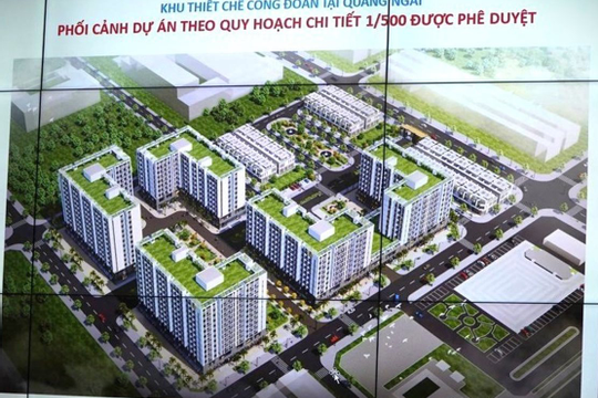 Quảng Ngãi: Hỗ trợ thực hiện dự án đầu tư xây dựng nhà ở xã hội
