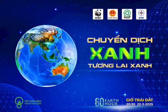Cả nước tiết kiệm 448.000 kWh trong 1 giờ tắt đèn hưởng ứng Giờ Trái đất 