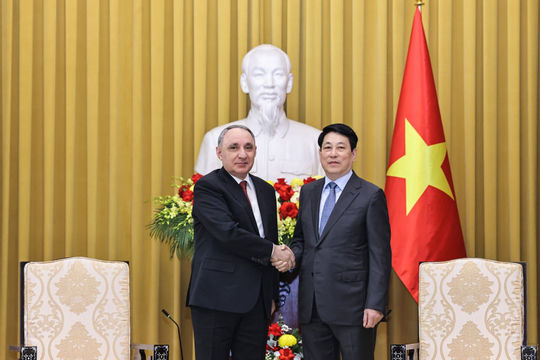 Chủ tịch nước Lương Cường tiếp Viện trưởng Viện Kiểm sát Tối cao Azerbaijan