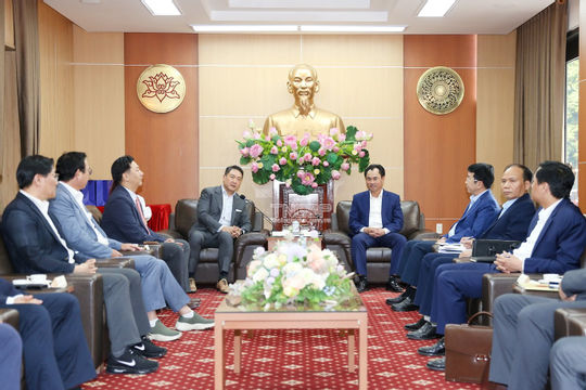 Ưu tiên triển khai dự án đại siêu thị Lotte tại Thái Nguyên trong thời gian sớm nhất