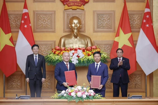 Kết nối thanh toán xuyên biên giới qua QR giữa Việt Nam - Singapore Kết nối thanh toán xuyên biên giới qua QR giữa Việt Nam - Singapore