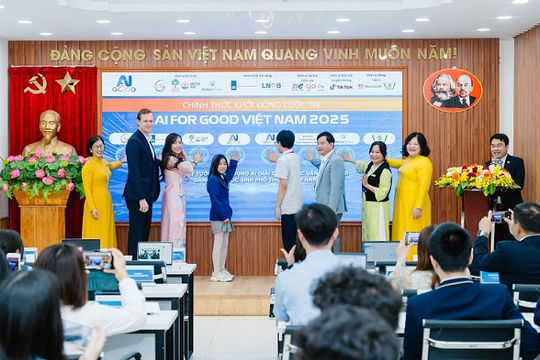 Phát động Cuộc thi ý tưởng ứng dụng AI giải quyết các vấn đề xã hội Phát động Cuộc thi ý tưởng ứng dụng AI giải quyết các vấn đề xã hội