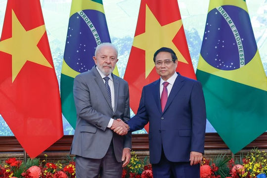 Quyết tâm đưa kim ngạch song phương Việt Nam - Brazil lên 15 tỷ USD vào năm 2030 Quyết tâm đưa kim ngạch song phương Việt Nam - Brazil lên 15 tỷ USD vào năm 2030