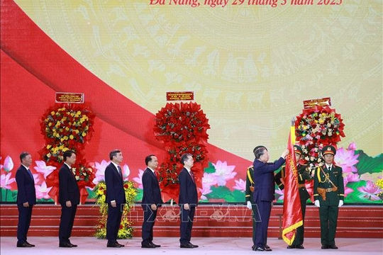 Tổng Bí thư Tô Lâm dự Lễ kỷ niệm 95 năm Ngày thành lập Đảng bộ thành phố và 50 năm Ngày Giải phóng thành phố Đà Nẵng