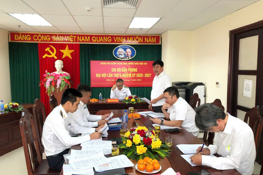 Tổ chức thành công Đại hội các chi bộ trực thuộc Đảng bộ Kiểm toán nhà nước khu vực XII Tổ chức thành công Đại hội các chi bộ trực thuộc Đảng bộ Kiểm toán nhà nước khu vực XII