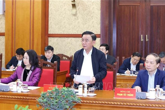 Bám sát thực tiễn để triển khai bảo đảm tiến độ công tác tổ chức phục vụ Đại hội XIV của Đảng