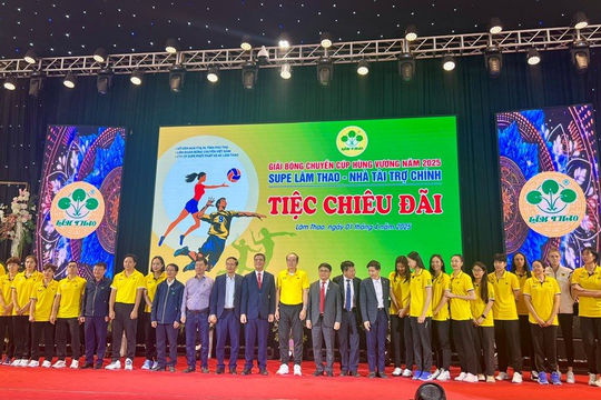 Supe Lâm Thao đồng hành cùng giải bóng chuyền cúp Hùng Vương 2025 Supe Lâm Thao đồng hành cùng giải bóng chuyền cúp Hùng Vương 2025