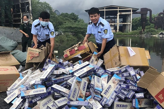 Đối mặt với thủ đoạn tinh vi của buôn lậu thuốc lá  Đối mặt với thủ đoạn tinh vi của buôn lậu thuốc lá