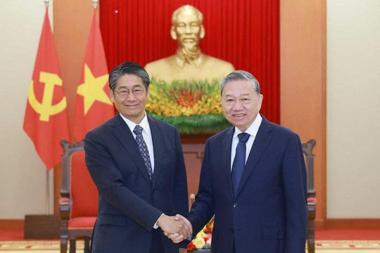 Tổng Bí thư Tô Lâm tiếp Đại sứ Nhật Bản tại Việt Nam Ito Naoki