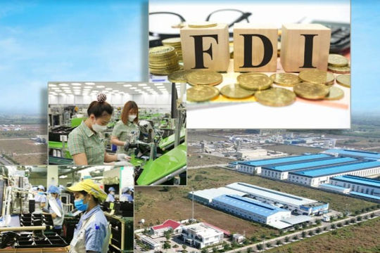 66,5% vốn FDI đầu tư vào công nghiệp chế biến, chế tạo 66,5% vốn FDI đầu tư vào công nghiệp chế biến, chế tạo
