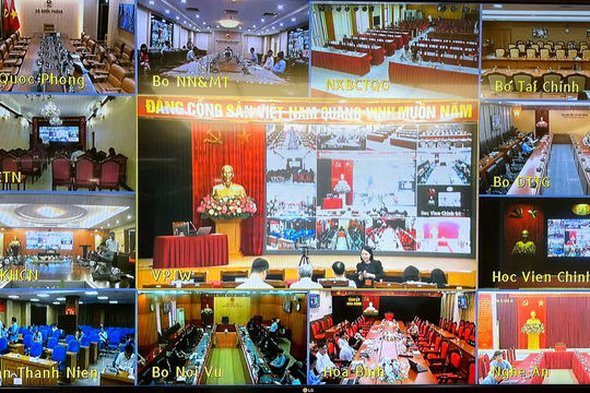 Tập huấn sử dụng Hệ thống giám sát, đánh giá việc triển khai Nghị quyết số 57-NQ/TW Tập huấn sử dụng Hệ thống giám sát, đánh giá việc triển khai Nghị quyết số 57-NQ/TW