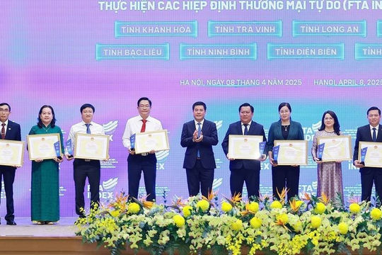Hà Giang đứng top 10 địa phương dẫn đầu trong Bộ chỉ số đánh giá kết quả thực hiện các Hiệp định thương mại tự do (FTA) năm 2024 Hà Giang đứng top 10 địa phương dẫn đầu trong Bộ chỉ số đánh giá kết quả thực hiện các Hiệp định thương mại tự do (FTA) năm 2024