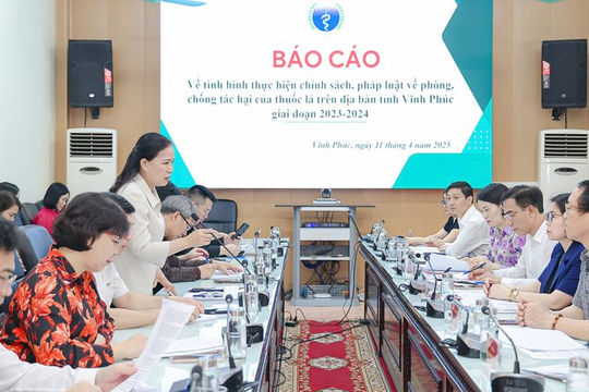 Vĩnh Phúc thực hiện đồng bộ các giải pháp phòng, chống tác hại thuốc lá Vĩnh Phúc thực hiện đồng bộ các giải pháp phòng, chống tác hại thuốc lá