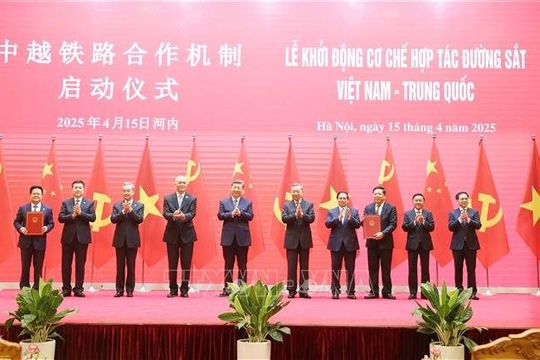 Mốc son mới trong mối quan hệ hữu nghị và hợp tác Việt Nam - Trung Quốc