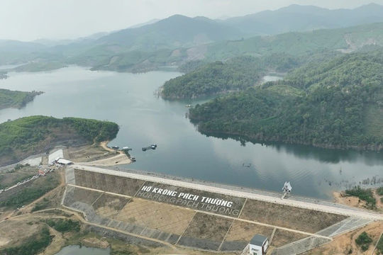 Dự án hồ Krông Pách Thượng hơn 4,4 nghìn tỷ đồng chính thức vận hành
