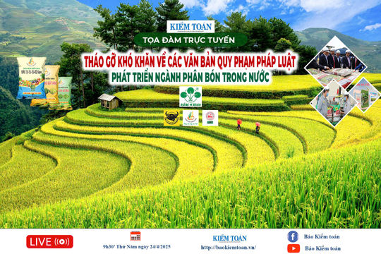 Tọa đàm trực tuyến “Tháo gỡ khó khăn về các văn bản quy phạm pháp luật, phát triển ngành phân bón trong nước”  Tọa đàm trực tuyến “Tháo gỡ khó khăn về các văn bản quy phạm pháp luật, phát triển ngành phân bón trong nước”