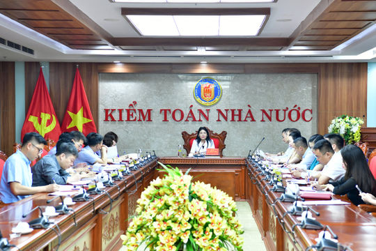 Đẩy nhanh tiến độ tuyên truyền và tổ chức phục vụ Đại hội Đảng bộ Kiểm toán nhà nước, nhiệm kỳ 2025-2030 Đẩy nhanh tiến độ tuyên truyền và tổ chức phục vụ Đại hội Đảng bộ Kiểm toán nhà nước, nhiệm kỳ 2025-2030