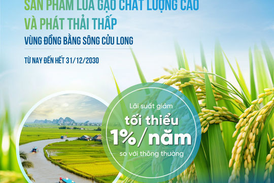 VietinBank cho vay ưu đãi, phát triển nông nghiệp bền vững vùng Đồng bằng sông Cửu Long VietinBank cho vay ưu đãi, phát triển nông nghiệp bền vững vùng Đồng bằng sông Cửu Long