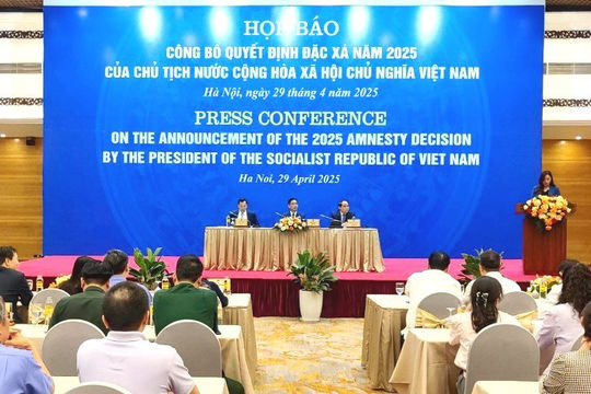 Hơn 8.000 phạm nhân được đặc xá