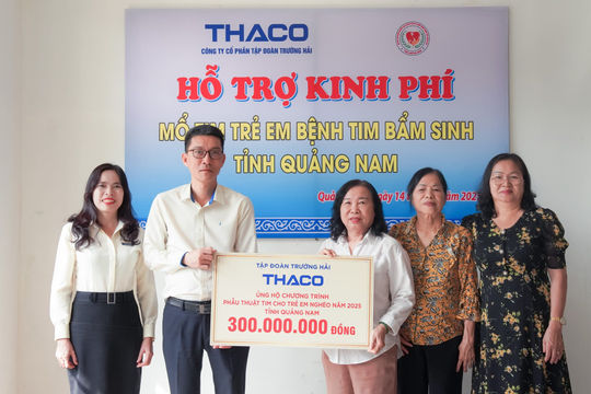 THACO: Sản xuất kinh doanh song hành với trách nhiệm xã hội