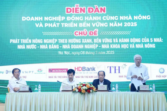 Phát triển nông nghiệp xanh - bền vững: Cần cái bắt tay của “5 nhà” Phát triển nông nghiệp xanh - bền vững: Cần cái bắt tay của “5 nhà”