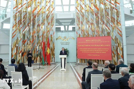 Tổng Bí thư Tô Lâm: Vun đắp tình hữu nghị Việt Nam - Belarus ngày càng bền chặt