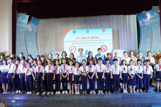 Phú Yên: Hưởng ứng Cuộc thi “Tìm hiểu tác hại của thuốc lá và thuốc lá điện tử” dành cho thiếu nhi toàn quốc Phú Yên: Hưởng ứng Cuộc thi “Tìm hiểu tác hại của thuốc lá và thuốc lá điện tử” dành cho thiếu nhi toàn quốc