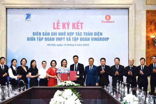 VNPT và Vingroup hợp tác toàn diện hướng tới mục tiêu góp phần xây dựng một Việt Nam xanh.