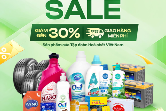 Vinachemmart tung khuyến mại lớn, hỗ trợ phí vận chuyển đến hết 31/5/2025