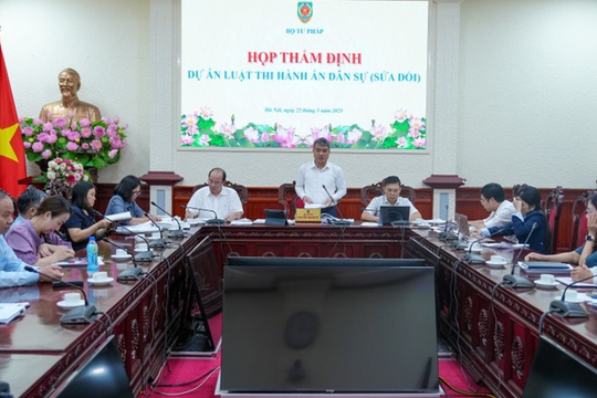 Rà soát phạm vi điều chỉnh của Dự thảo Luật Thi hành án dân sự (sửa đổi)