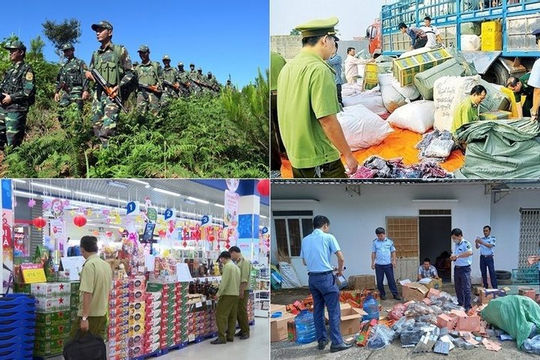 Tiếp tục đợt tấn công cao điểm ngăn chặn, đẩy lùi buôn lậu, hàng giả