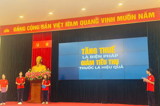 Vì một tương lai không khói thuốc lá Vì một tương lai không khói thuốc lá