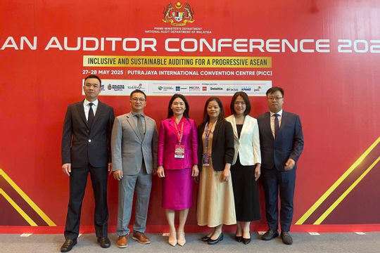 Đoàn đại biểu Kiểm toán nhà nước Việt Nam dự Hội nghị Kiểm toán viên ASEAN 2025 tại Malaysia Đoàn đại biểu Kiểm toán nhà nước Việt Nam dự Hội nghị Kiểm toán viên ASEAN 2025 tại Malaysia